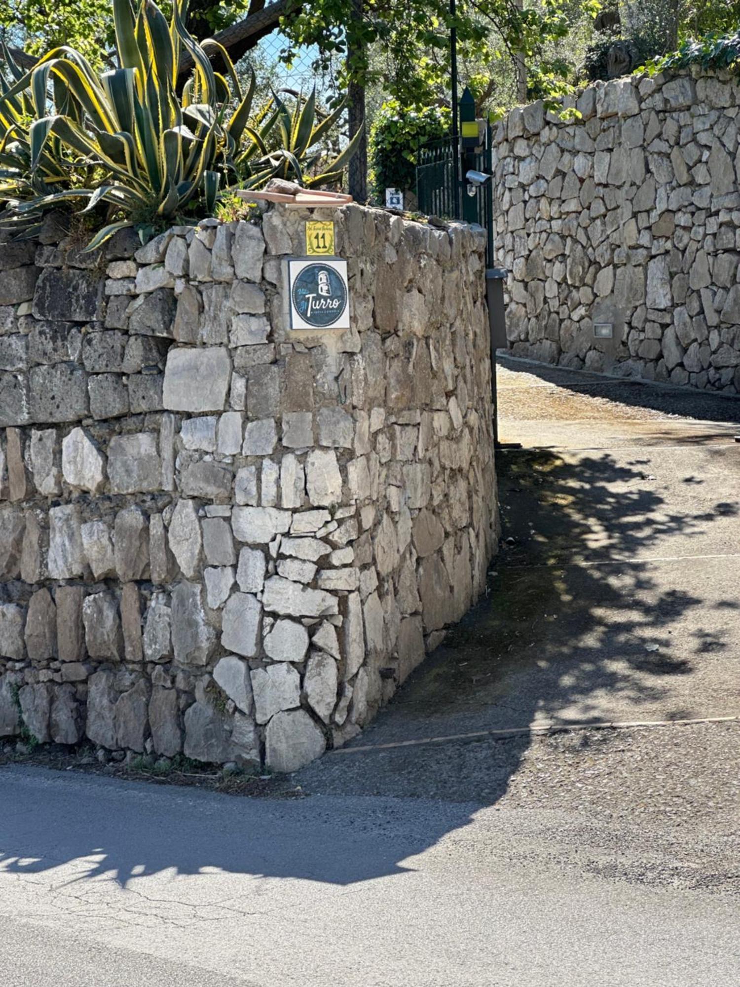 Villa Il Turro Massa Lubrense Exterior photo